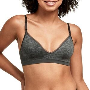 Hanes Women's Wireless T-Shirt Bra, Comfy Support Lightweight Lounge Bra NWT
